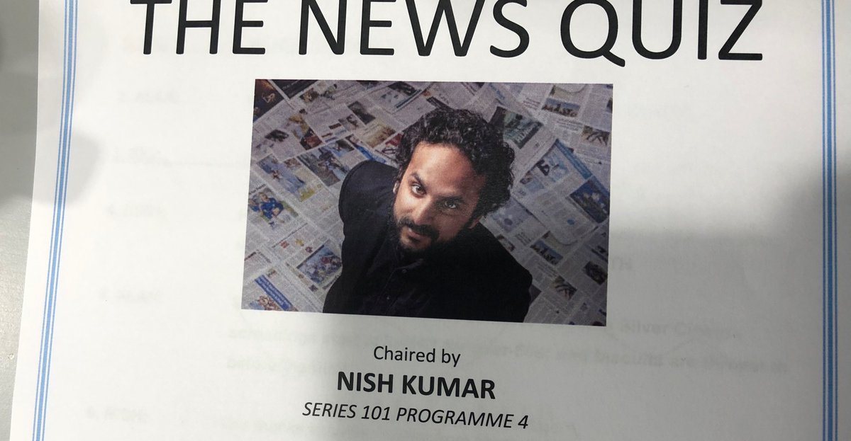 Nish Kumar tweet media