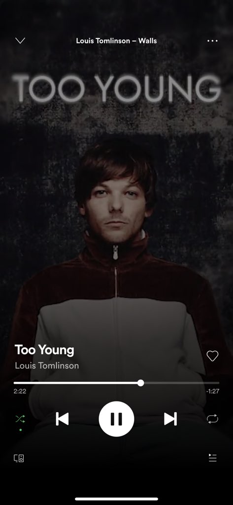 HopeWathall's tweet photo. @Louis_Tomlinson I’m loving the new album!! Can’t wait for March to hear it live #walls #LouisTomlison #TooYoung #Habit https://t.co/kFpHKX78Ub