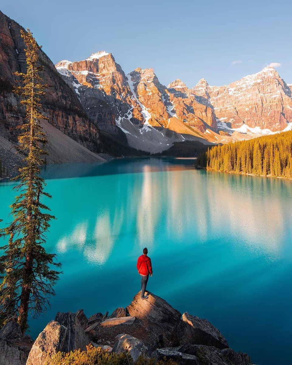 TFtrips's tweet image. Moraine Lake in Canada 🇨🇦💙💦