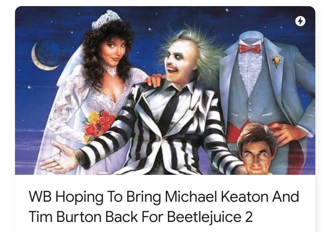 WB Hoping to bring Michael Keaton and Tim Burton back for Beetlejuice 2