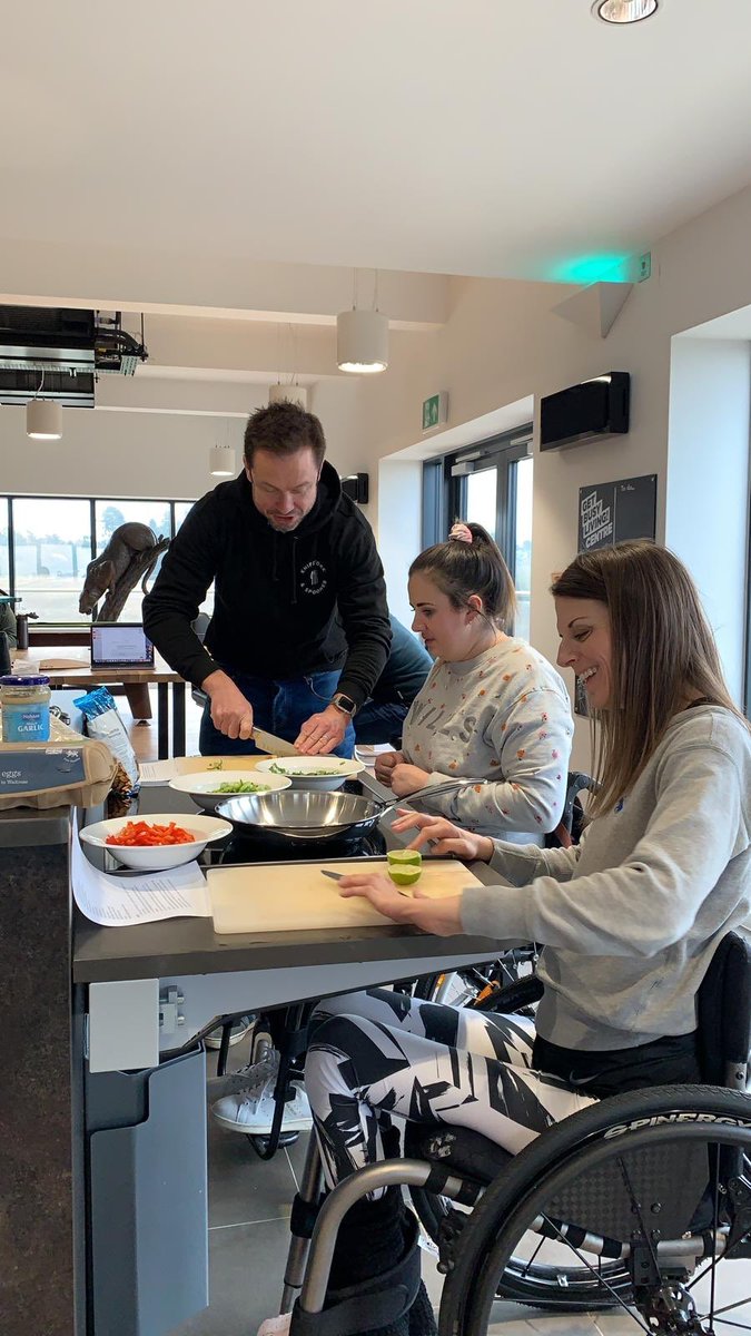 Hambofoundation's tweet photo. Another great week @GBLCentre cooking lessons with @SiSpooner and the guys smashing out incredible ski erg distances, Grimesy today a high tetra 1444 metres #sciski https://t.co/oSgrJ357gR