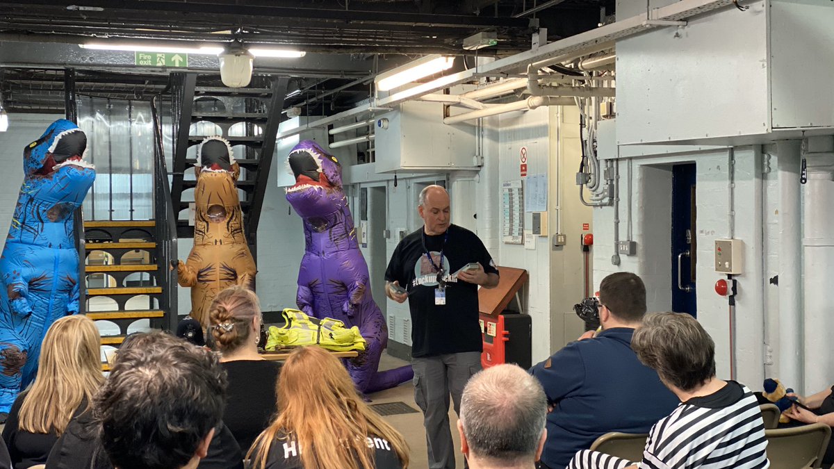 A police equipment talk for those attending the @lockuplockin