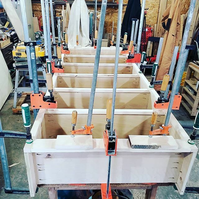 bc_woodshop's tweet photo. Making good progress on this #builtinbookcase. Follow along with my stories if you want to see more updates. https://t.co/40dV5hwKWV