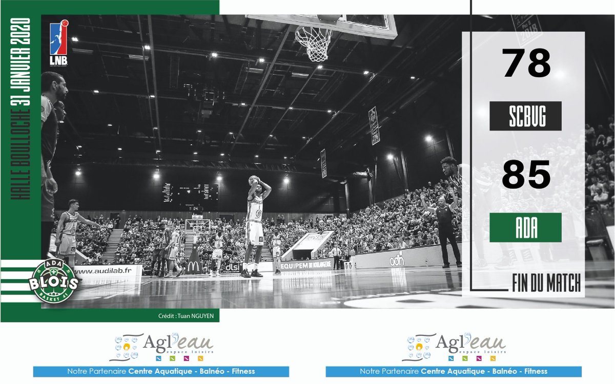 ADABloisBasket's tweet photo. VICTOIRE ! 😍 L'@ADABloisBasket boucle une superbe phase aller en s'imposant ce soir sur le parquet du @SCBVG ! 🤩 @Departement41 @villedeblois @LNBofficiel
#SCBVGADA #ProB https://t.co/XzdLvkvppM