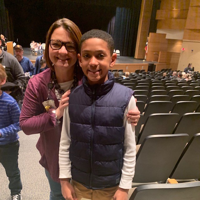 So proud of this young man!  He represented <a href="/schluterelem/">Schluter Elementary</a> at the regional Spelling Bee and made it to the 5th round.  (Not to mention he's just a great kid!)