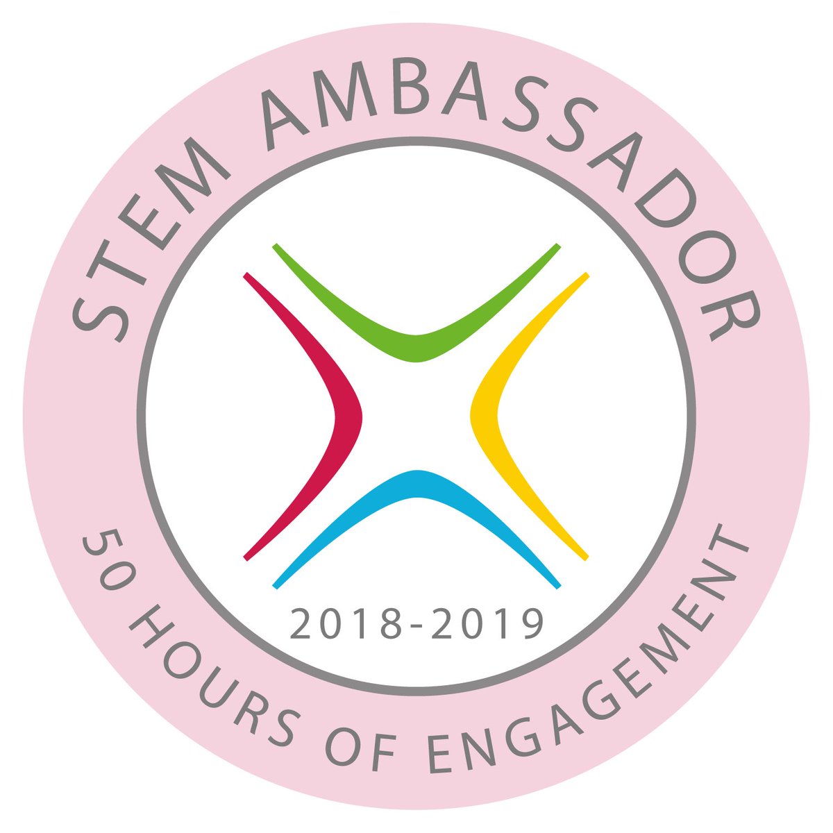 Joannimal59's tweet photo. Really pleased to have received my badge for 50 hours STEM engagement for 2018/2019. I’ve already got lots of events in the calendar before the baby is due and I’m sure we will be out spreading the joy of engineering together soon after. #STEMambassador #STEMislife https://t.co/7RQXYCZGmV