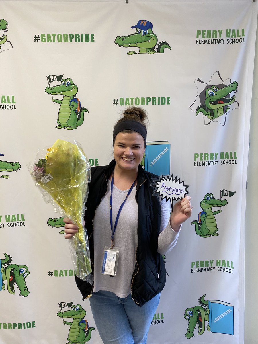 Perry Hall Elementary’s Teacher of the Year nominee!
#gatorpride #KidsDeserveIt <a href="/PerryHallES/">PerryHallES</a> <a href="/Phespta1/">PHESPTA</a>