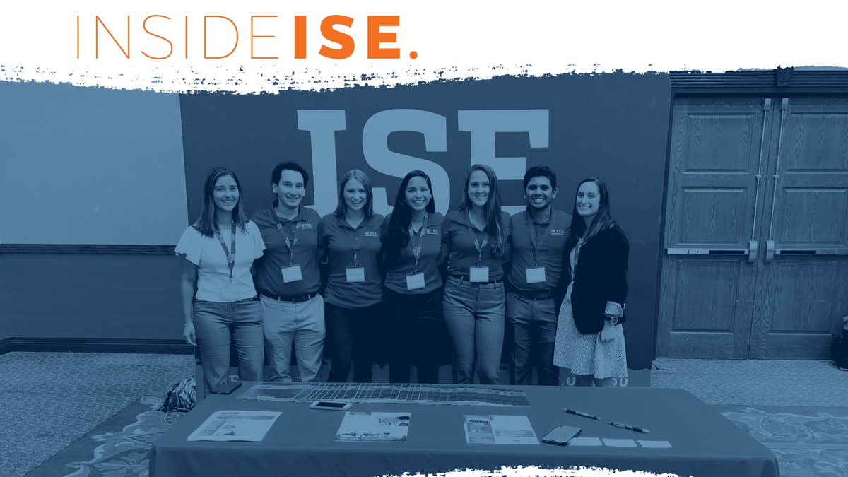 Inside ISE event will be held on Thursday, February 13, 2020 at 6:00 pm in room 406 Weil Hall.