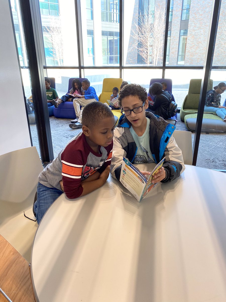 “Show me a family of readers, and I will show you the people who move the world.” Napoléon Bonaparte. 

Way to go KJ 6th grade scholars for reading with our Kinder scholars #leadership #KJTMA #KJYOUKNOW #scholarsdrivingsuccess