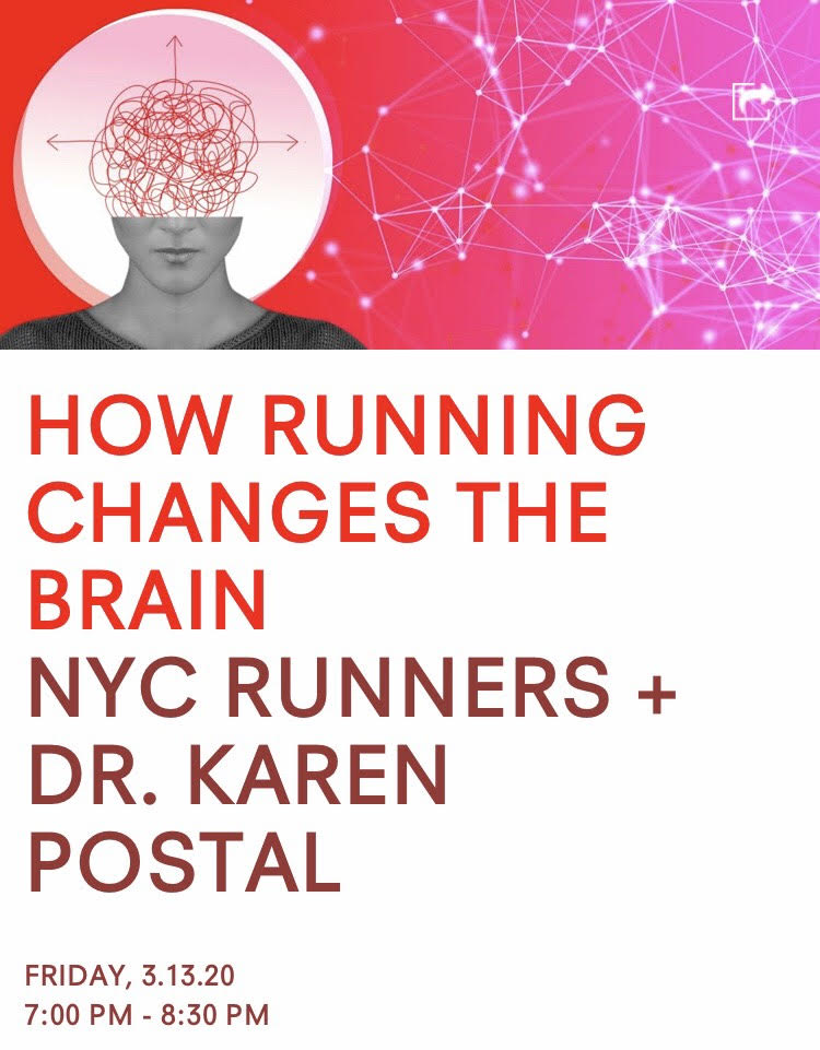 SmartypantsPics's tweet photo. Come together for a screening of our short film for @adidas "Go Together." Learn from Dr. @KarenPostal how running generates new brain cells, in conversation with @JessieZapo, @adamrunsnyc, and Director @JSeftel on Friday 3/13 at the @RubinMuseum 🌟 https://t.co/l13DV9pp5O