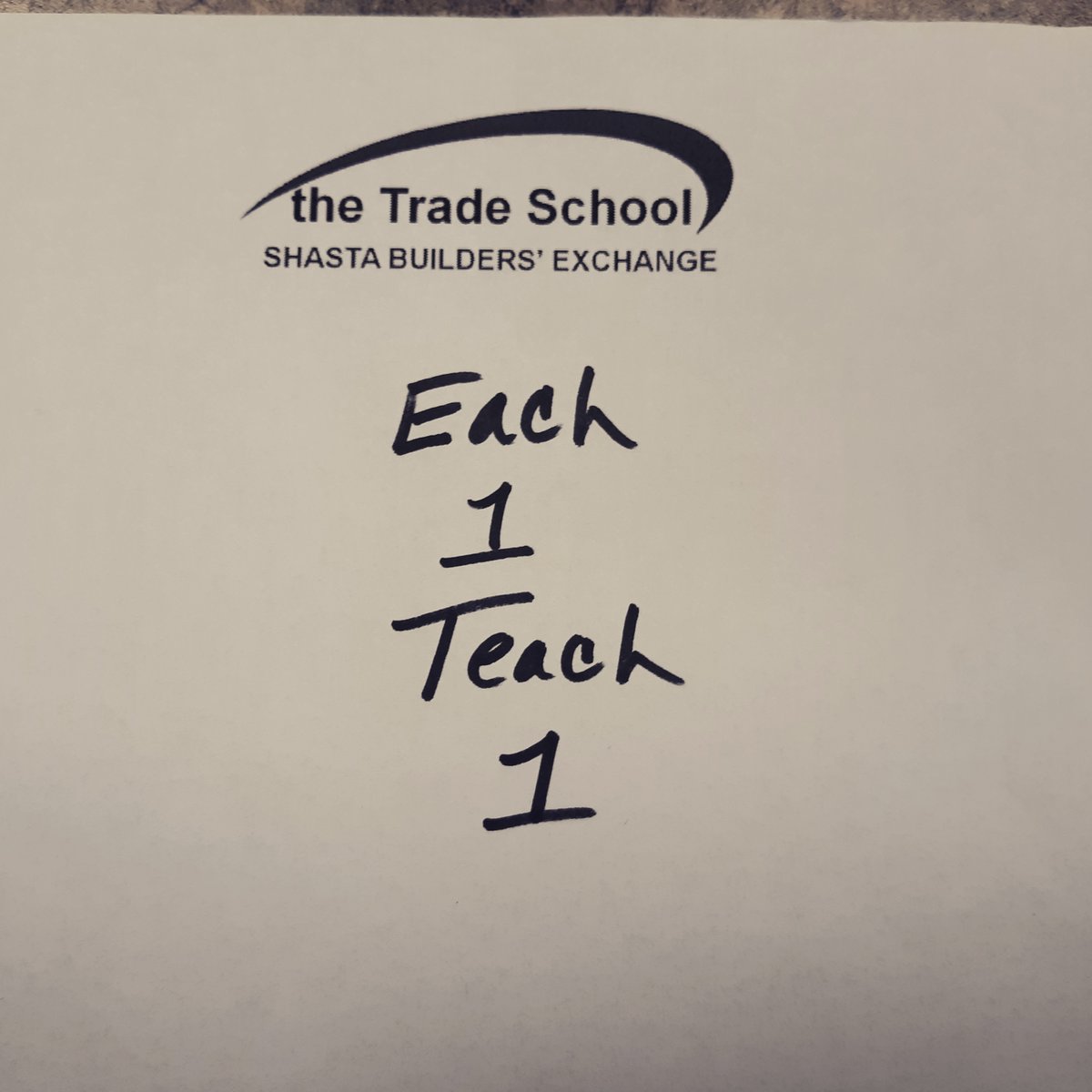 tradeschoolorg's tweet photo. The Trade School at SBE is actively recruiting for Electrician and Plumber Instructors. It's time to pass the knowledge forward. Contact our President at tracy@shastabe.com if you're interested.
#TrainBuildSucceed #KeepCraftAlive
#skilledtradesNorCal
#GenerationT https://t.co/KsKsaQ6kH7