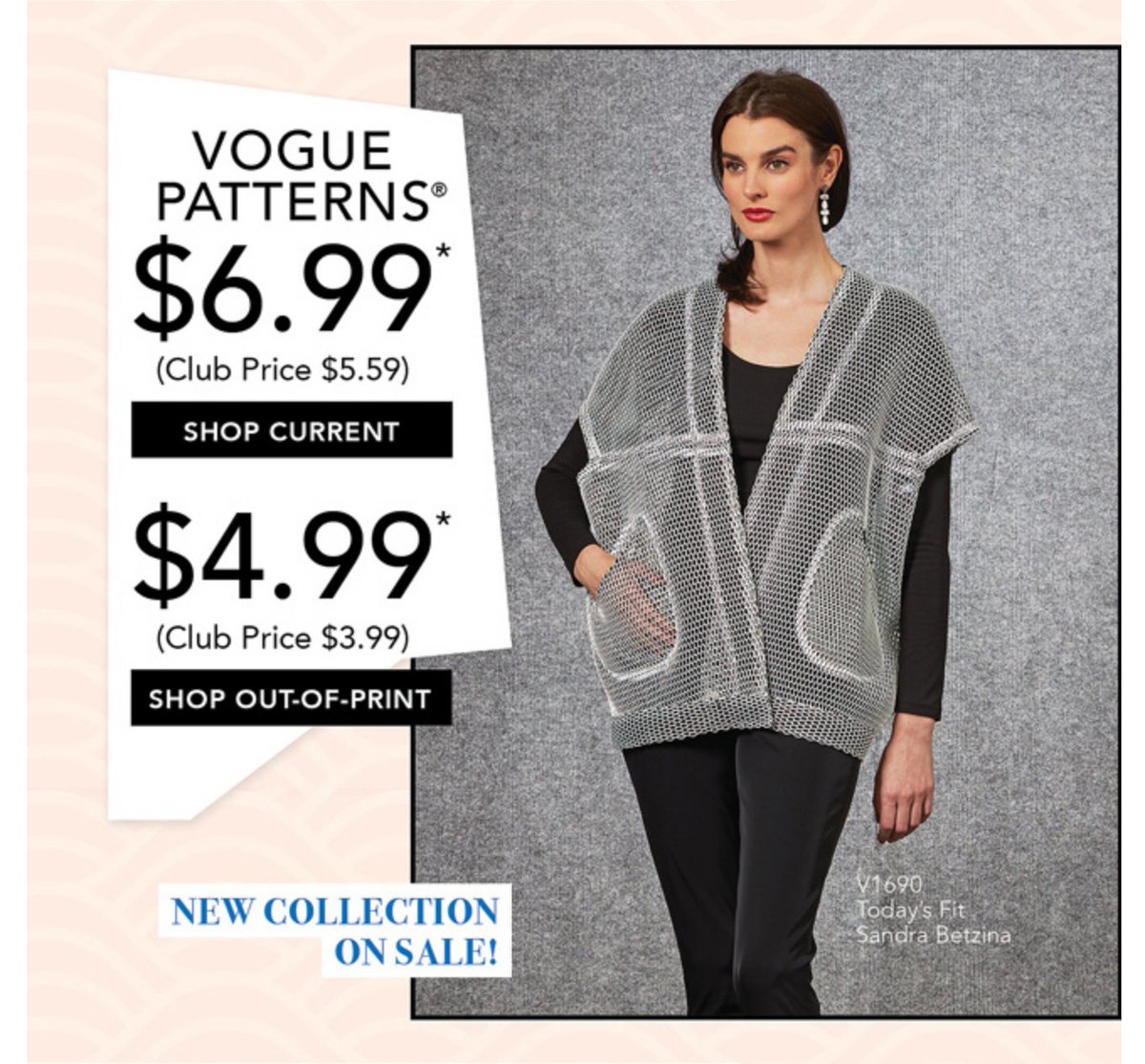 powersewing's tweet image. Vogue Patterns SALE on current and out-of-print patterns!

voguepatterns.mccall.com/designer/today…

#SandraBetzina #VoguePatterns #Vogue1690 #V1690 #sewing