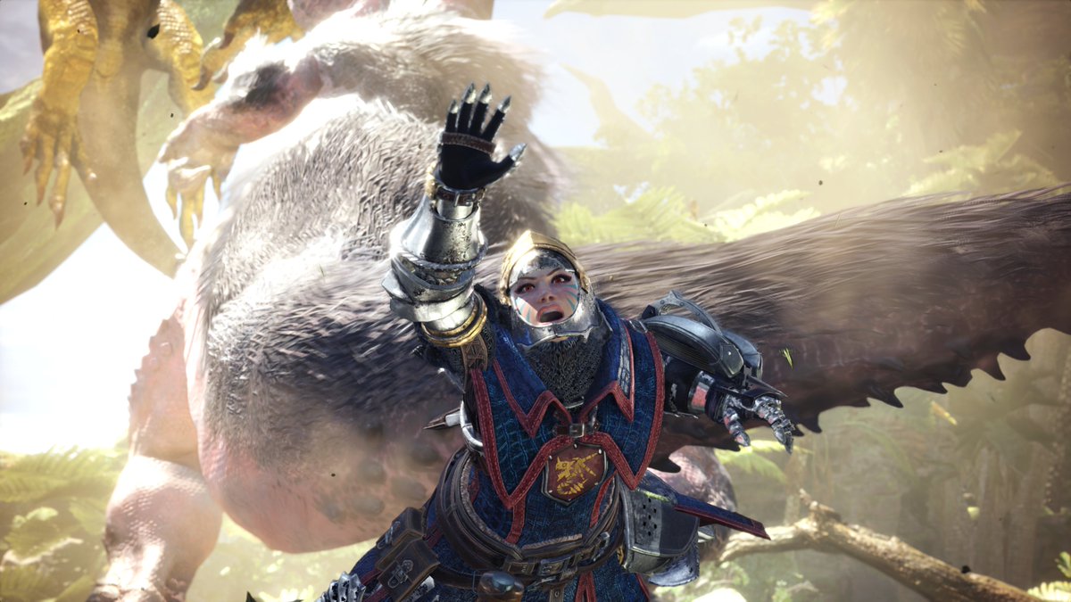 LIVE ON TWITCH RIGHT TF NOW with #MonsterHunterWorld (this is all <a href="/LuckyDuck_15/">Ducky</a> and <a href="/techandjunk/">tech&junk</a>'s fault)

New Character! 
twitch.tv/sigtric