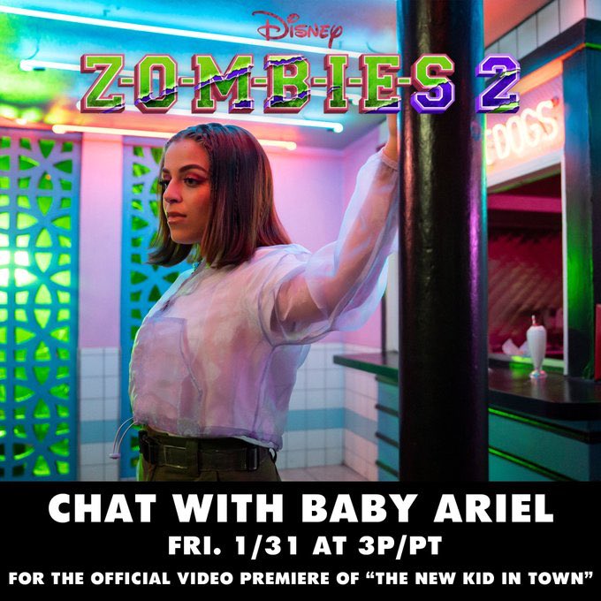 Baby Ariel The New Kid in Town Video From Zombies 2