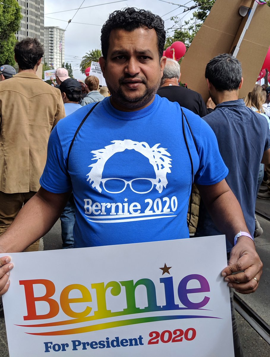globalcitizen75's tweet photo. Getting back active on Twitter supporting #bernie2020. I am frustrated with the medicare system here after coming back with 9 years of experience in Europe. Also seeing many homeless people in San Francisco I decided to openly support Bernie. #LGBTforBernie #hotboysforbernie https://t.co/2R7WH27WTf