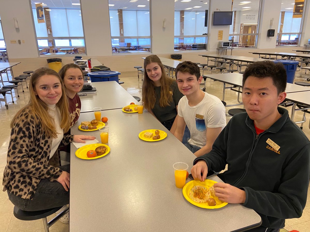 CCHSCorsairs's tweet photo. Congratulations to our Most Valuable Corsairs, who were honored this morning with a special breakfast during homeroom.
MVCs are students who exemplify the values of Carmel Catholic High School through their actions at school and in their community.
#CSW2020 #CARMELvalues https://t.co/Gfs2ijgCCM