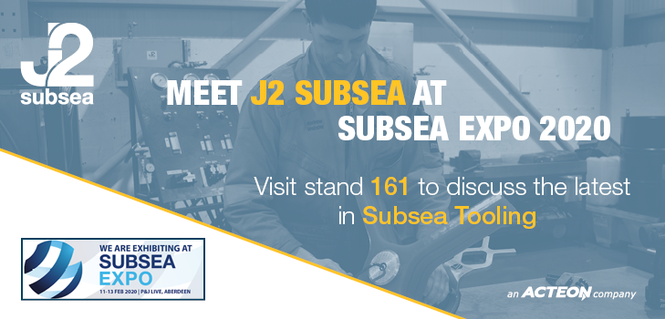 J2Subsea's tweet photo. Join J2 Subsea on stand 161 showcasing the latest in Subsea Tooling. We will be exhibiting industry leading tooling including the Lateral FlexiClean &amp; Schilling T4 Manipulator throughout the show https://t.co/rYVJUZ5st0 #subseaexpo2020 #subseatooling #rovtooling https://t.co/5F4V2gumDP