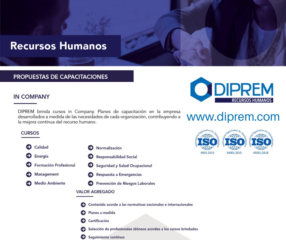 DipremM's tweet photo. #Capacitaciones #InCompany #RRHH 
Planes de capacitación en la empresa desarrollados a medida de las necesidades de cada organización, contribuyendo a la mejora continua del recurso humano.

Visita nuestra página web: https://t.co/aRhSoLr0CD

#Diprem #ServiciosDeCapitalHumano https://t.co/7b60fwAnRj