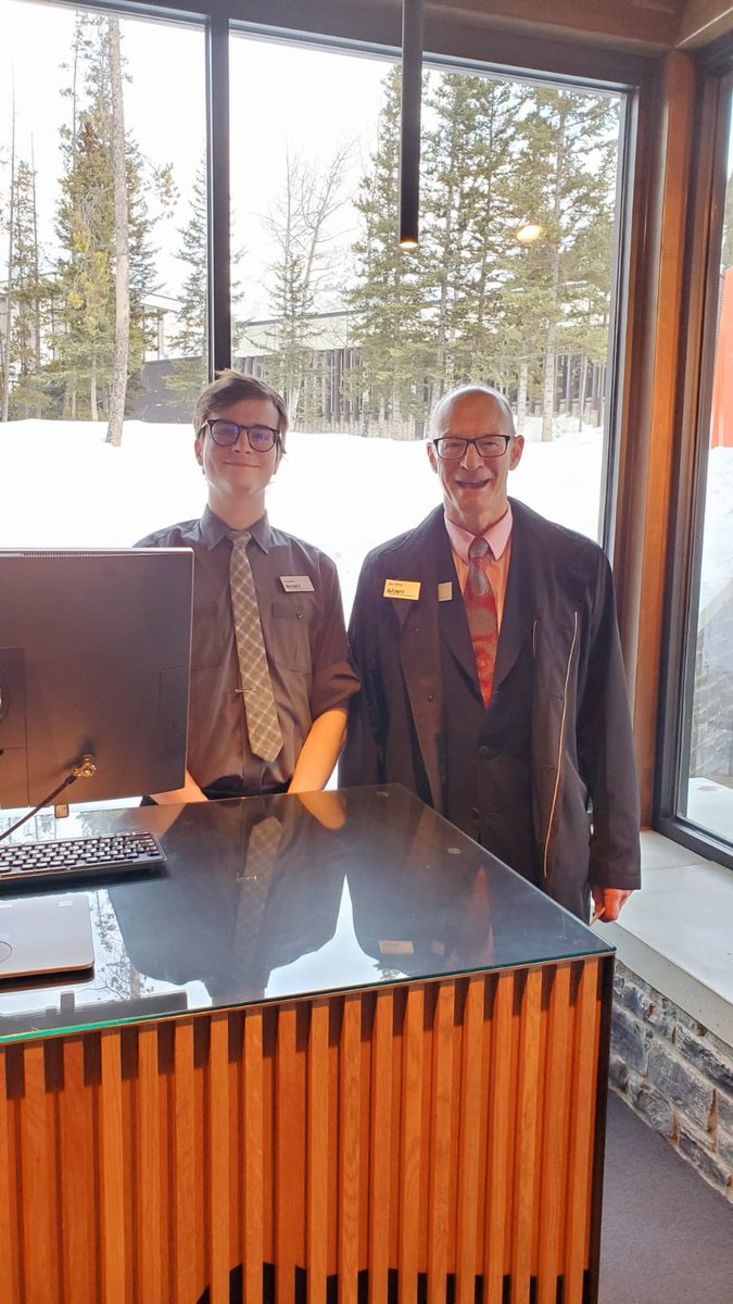 While roaming <a href="/BanffConference/">Banff Centre</a> we discovered a younger handsomer version of <a href="/JimOlverTBC/">Jim Olver</a>.