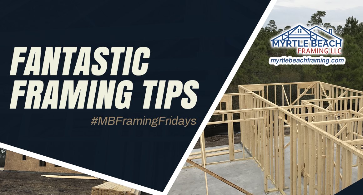 MBFramingLLC's tweet photo. Fantastic Framing Tips

https://t.co/oDjg1JIqg0

#MBFramingFridays #MyrtleBeachFraming #SouthCarolina #MyrtleBeach #Framing #Construction #Homes #SingleFamily #MultiFamily #HomeBuilder #FramingFridays https://t.co/av1i9Zg7Bg