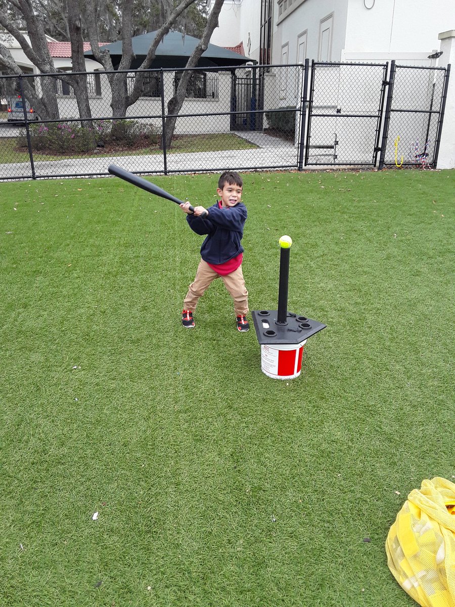 kclethen's tweet photo. Decided to give my kindergarteners a break from soccer and they chose my first love baseball. Next Step baseball and softball scholarships, trying to get them ready. https://t.co/UXa70yFAQS