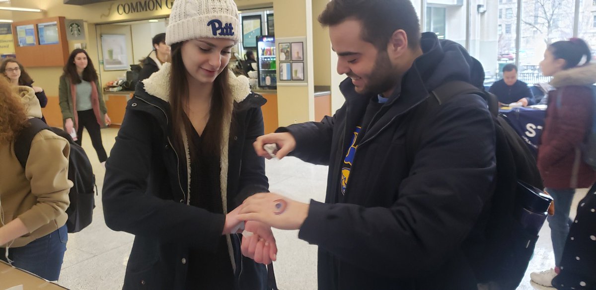 PittTweet's tweet image. Can&apos;t grab your tattoo today? Grab one at @PittC4C and check out all of the #PittCreates events here: bit.ly/2UeI3Sg