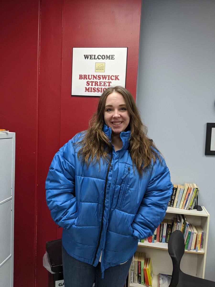 BSMHalifax's tweet photo. We had another great visit from @robbiedelano today - he worked a little magic and brought us warm coats from @CocaCola. These are going to keep so many people warm this winter. https://t.co/XuUoi07gbL