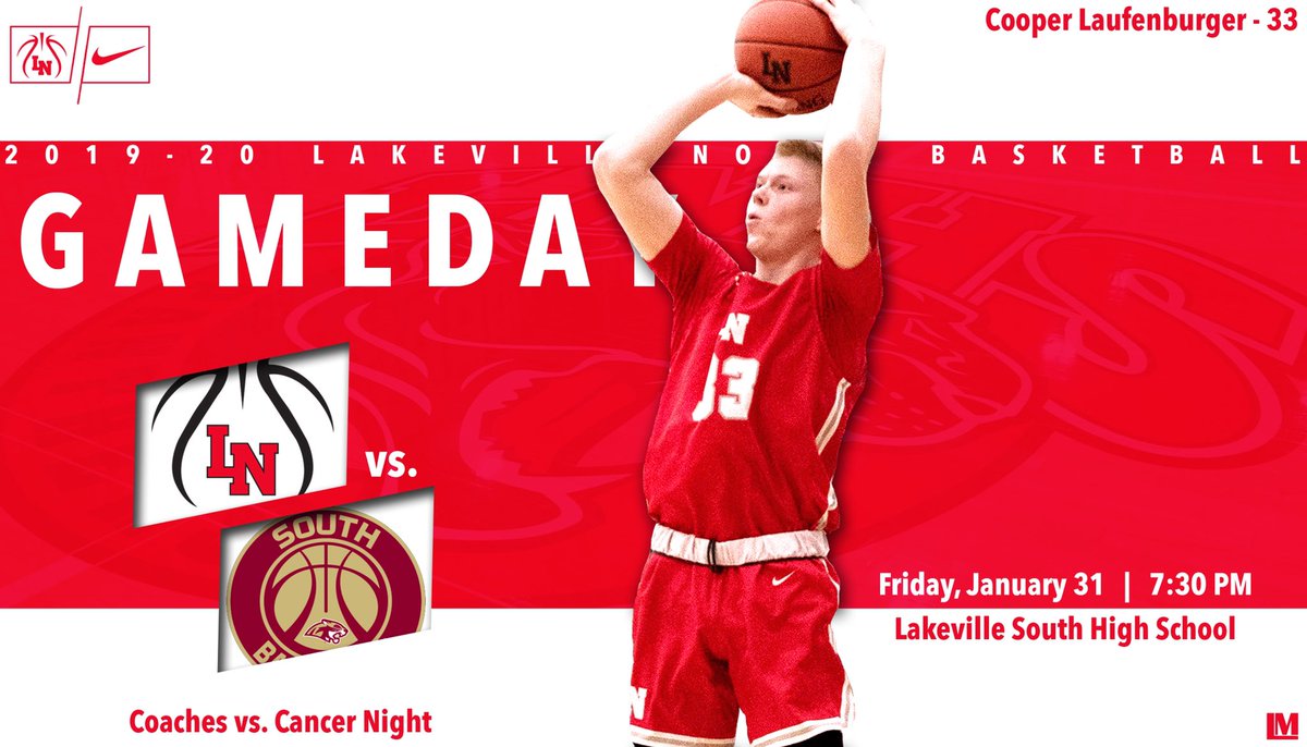 #GAMEDAY

We will take the floor once the 5:30 girls game is over - tip-off at approximately 7:15!

🎗It’s Coaches vs. Cancer night! Come watch some hoops and support a great cause!

💻: <a href="/lukemelin6/">Luke Melin</a>