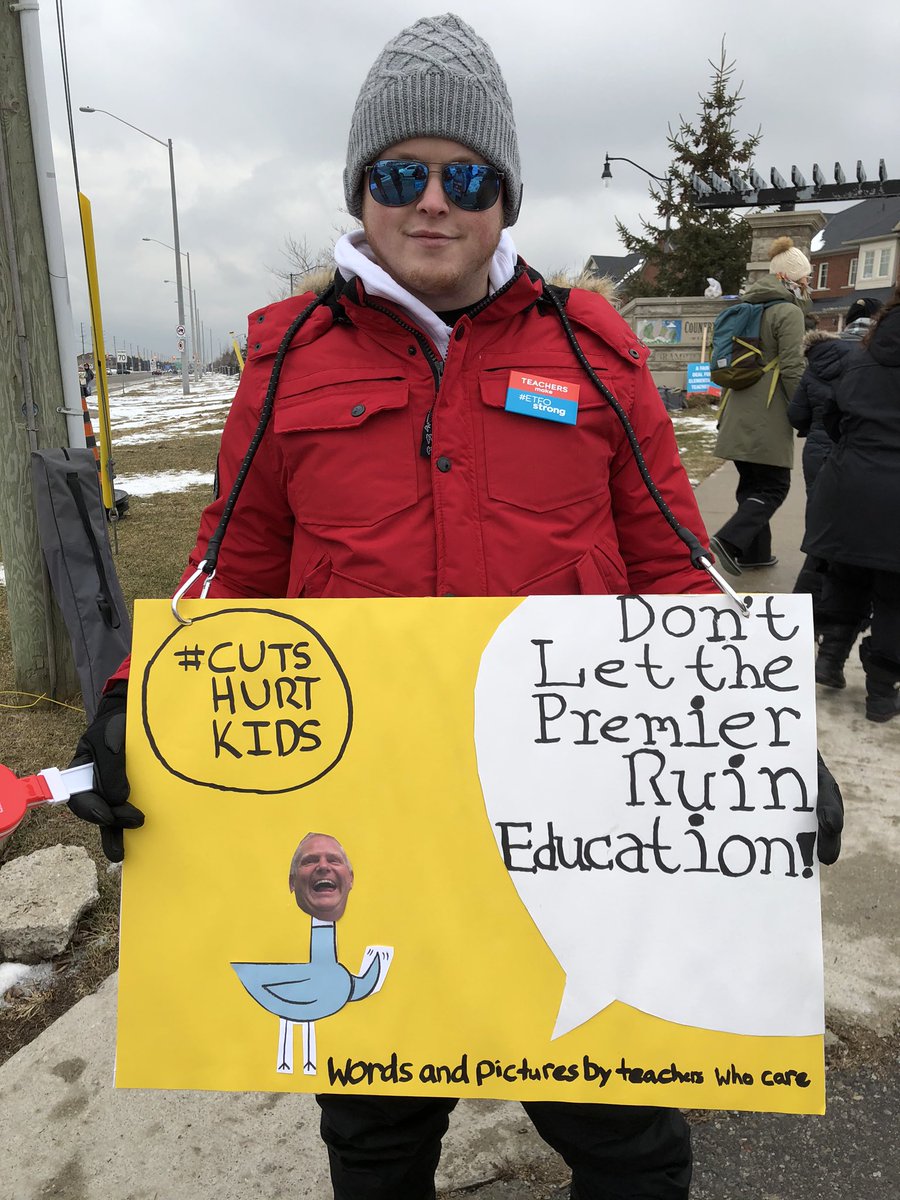 MMSannes's tweet photo. We stand up for those who can’t stand up for themselves, our students vs Ford government. https://t.co/38PYgDFbVY