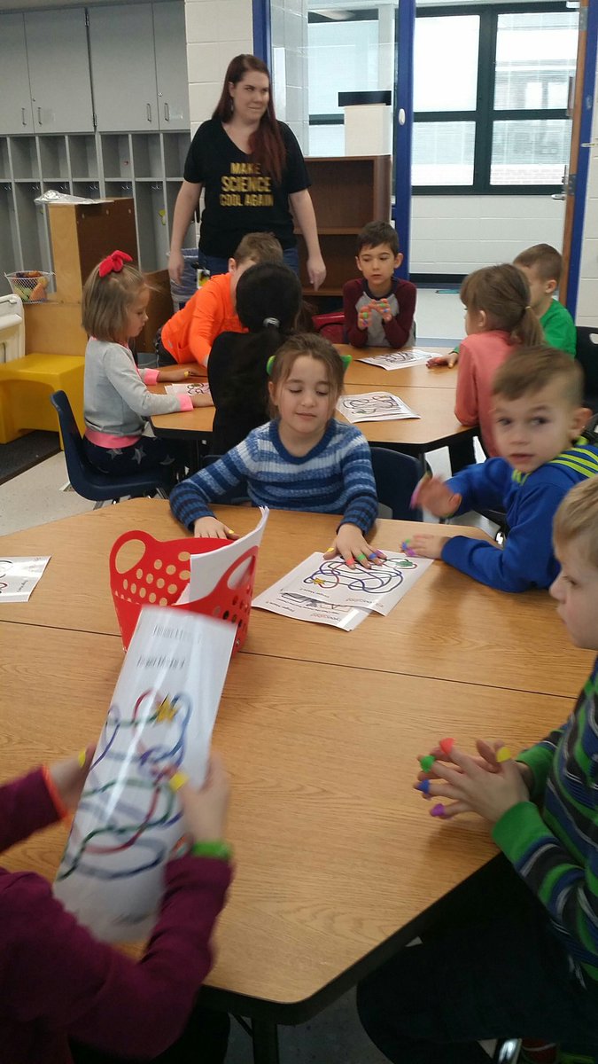 Math is more fun with Mrs. Donovan's class on STEAM day!