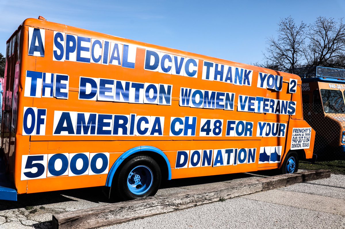 A very big shout out to the Women’s Veterans of America Chapter 48, for their generous donation of $5000 to the Denton County Veterans Coalition.This donation will help with the Homeless Veterans Initiative and verge-of-homeless female veterans!
 #veteransupport #womenveterans