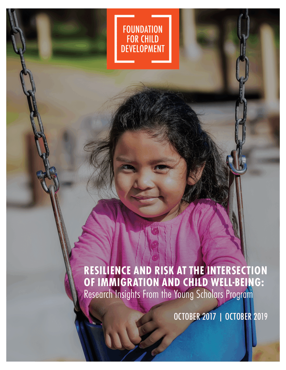 This timely <a href="/fcdusorg/">Foundation for Child Development</a> publication on understanding how sociopolitical conditions in the U.S. adversely impact #ChildrenofImmigrants can help equip decision makers with knowledge about protective &amp; risk factors that influence their development. Learn more: bit.ly/37JoyoM