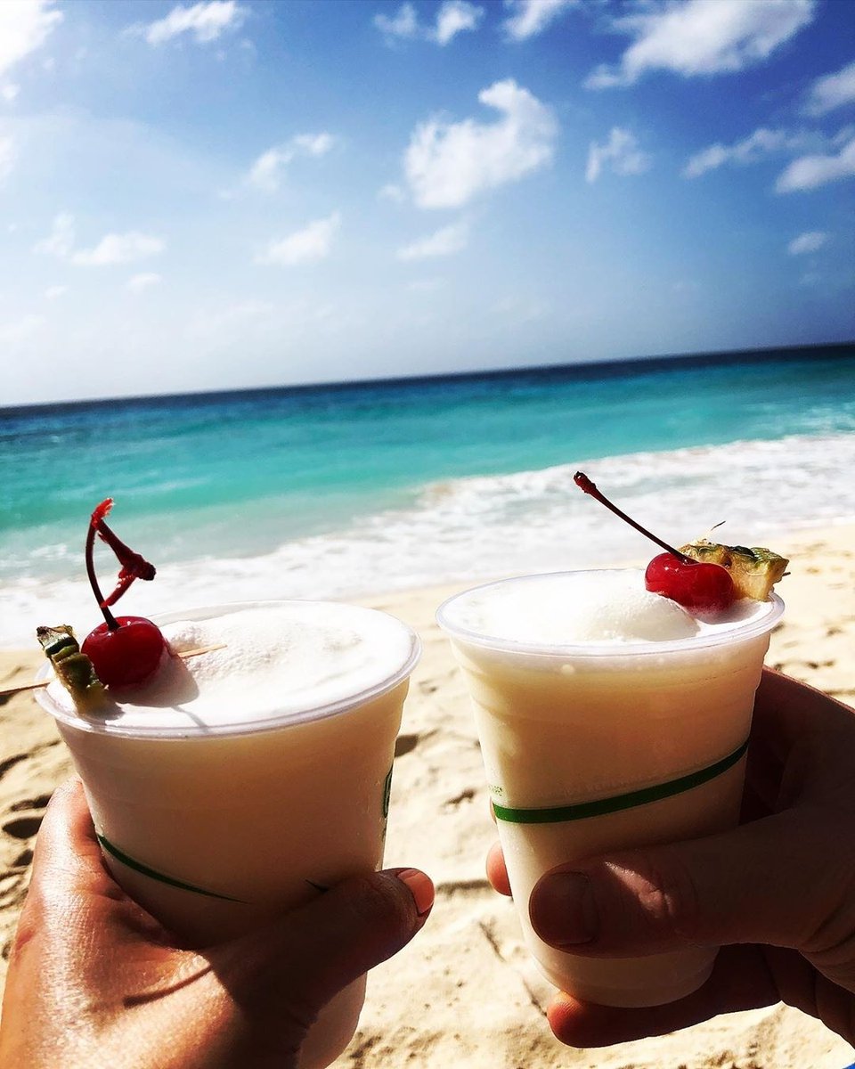 Barbados's tweet photo. Cheers to the weekend 🙌 What's your favorite way to start your weekend when you're in Barbados? #VisitBarbados #LoveBarbados

📸: patydantas8 on IG https://t.co/4jVcQXK3DR