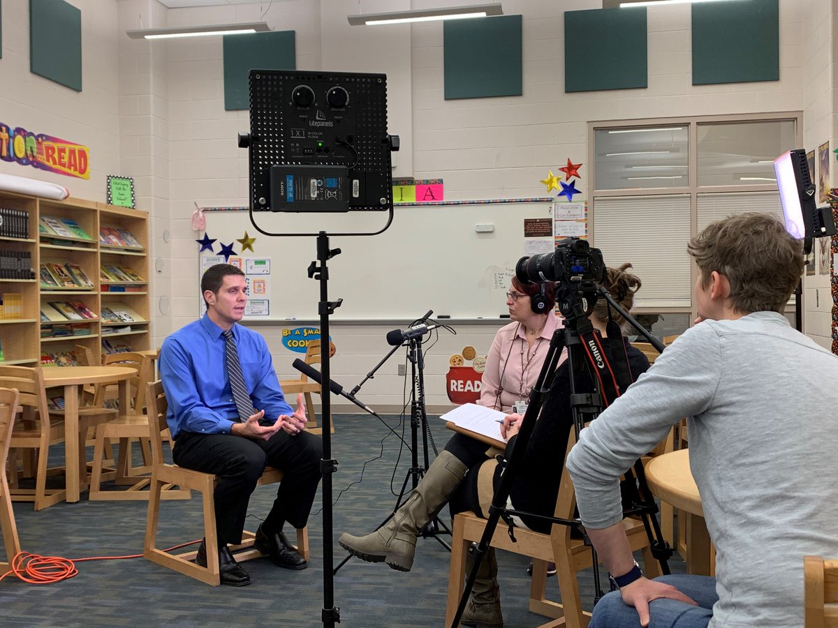 mcescohio's tweet photo. Our Dir. of SEL Services, Jessica Davies is in Cleveland with @ThinkTV filming our 2nd round of SEL videos. We are excited to be partnering with @caselorg on such an important project! #SEL https://t.co/eESHHQ6yap