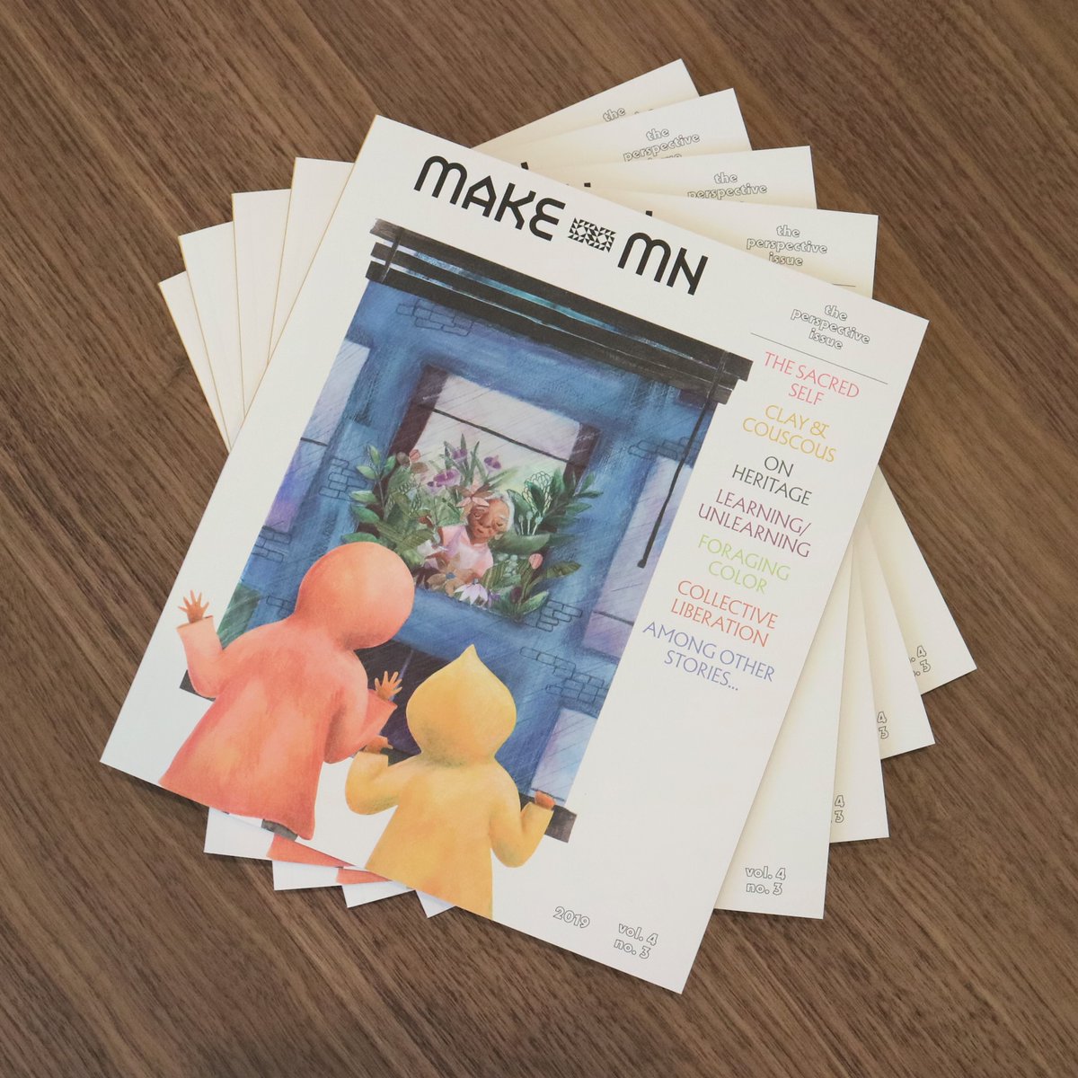 ShopSwedish's tweet photo. Hot off the press: The “Perspective” issue of @make_minnesota magazine was delivered just this week, featuring a collection of unique perspectives exploring process and purpose through the lens of craft, community, sustainability and place in Minnesota. Pick up your copy today! https://t.co/ClykJjHye8