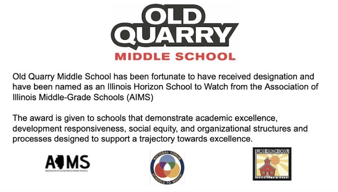drorzel's tweet photo. Congratulations to OQMS for earning the SCHOOLS TO WATCH designation! We are so proud of you! #sd113a #oqfamily @aimsnetwork @joseph_sweeneyC https://t.co/m6oka8U1y1