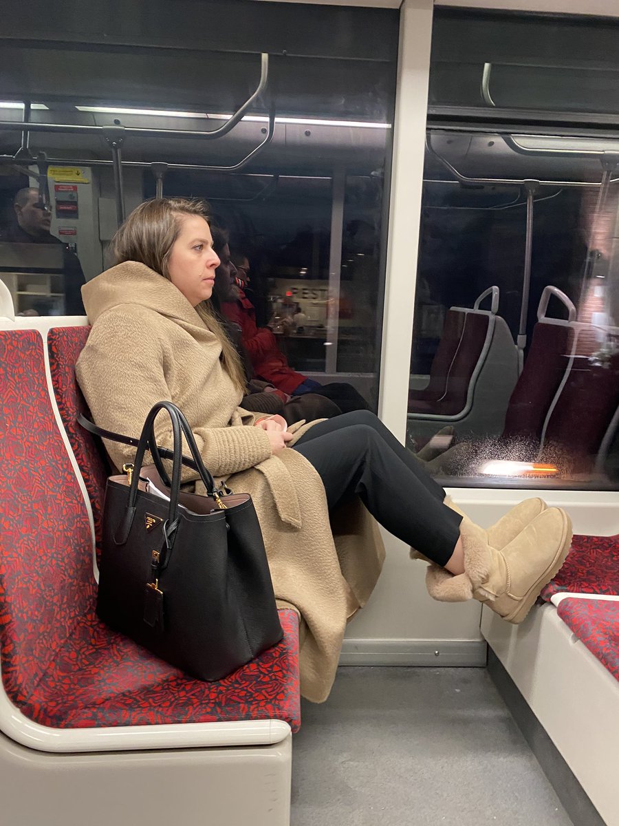 YYZ_2010's tweet photo. @TTChelps don’t know if I call this a lady or not. A lady does not act like this in Public. #filthylindicidual is this how she was raised?  #disgusting #retweet https://t.co/PZSQgPznMA