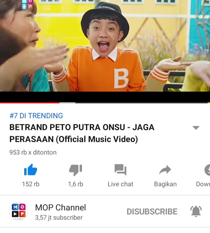 Mersy55259143's tweet photo. Alhamdulillah skrg sudah masuk trending #7 dong🤭🤭🤭♥️
Keren bentoxbensu luar biasa
Yuk semangat nontn lagi🤗semoga besok pagi sudah trending #1 aminn
#betrandpetoputraonsu 
#betrand 
#betrandpeto
#betrand
#betrandsarwendah https://t.co/Z4Z0v3bNvM