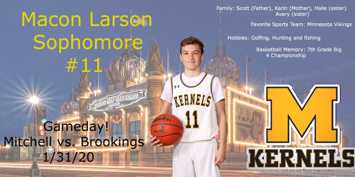 Kernels host Brookings Bobcats 7pm at the World’s Only Corn Palace