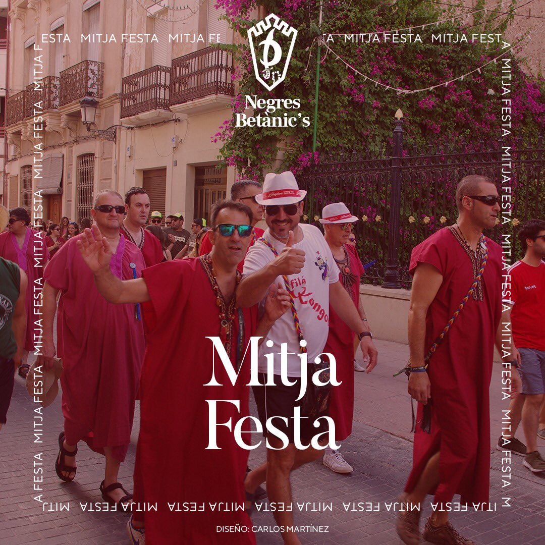 NegresBetanics's tweet photo. Como cada año, ya tenemos aquí nuestra querida Mitja Festa, esperamos que podáis disfrutar de ella, lo mismo que ella pueda disfrutar de nosotros..👳🏿‍♀️⚔️👳🏿‍♂️ #MitjaFesta #NegresBetànics #MorosyCristianosNovelda https://t.co/86hq3f58te