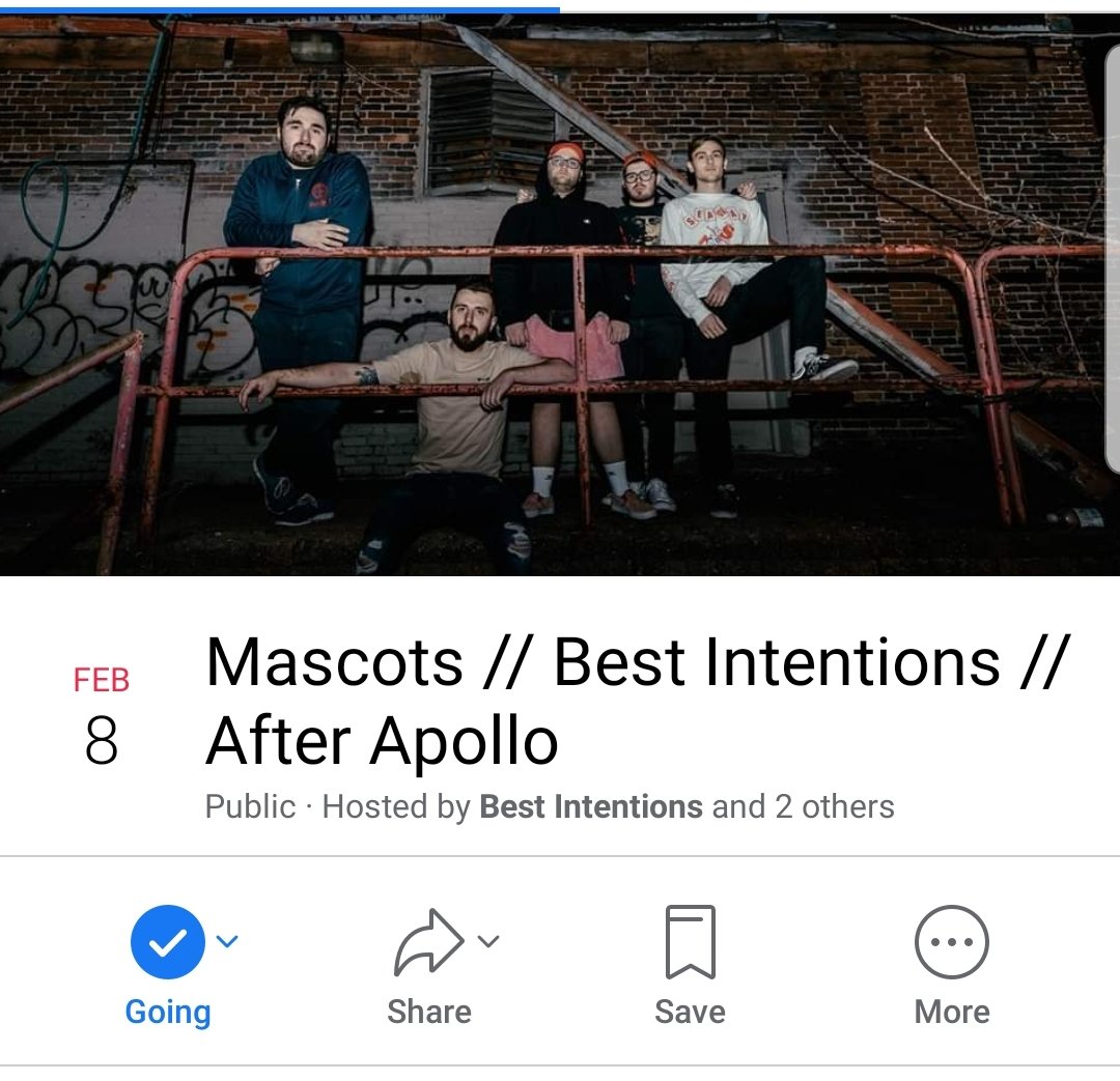 This is almost a week away! We'll be playing with some super cool bands, <a href="/MascotsOH/">Mascots</a> and <a href="/AfterApolloBand/">After Apollo</a> , as well as playing a lot of songs we don't normally play👀