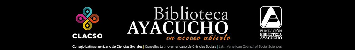 filven_cultura's tweet photo. En librería virtual de @_CLACSO están disponibles 50 títulos de @biblioayacucho, editorial adscrita a @minculturave
¡Lee y comparte! Mira aquí 👉https://t.co/2dmZeMdIpb
@minculturave @VillegasPoljak @raulcazal
#FelizViernes
#31Ene https://t.co/tXOA6oQ8CD