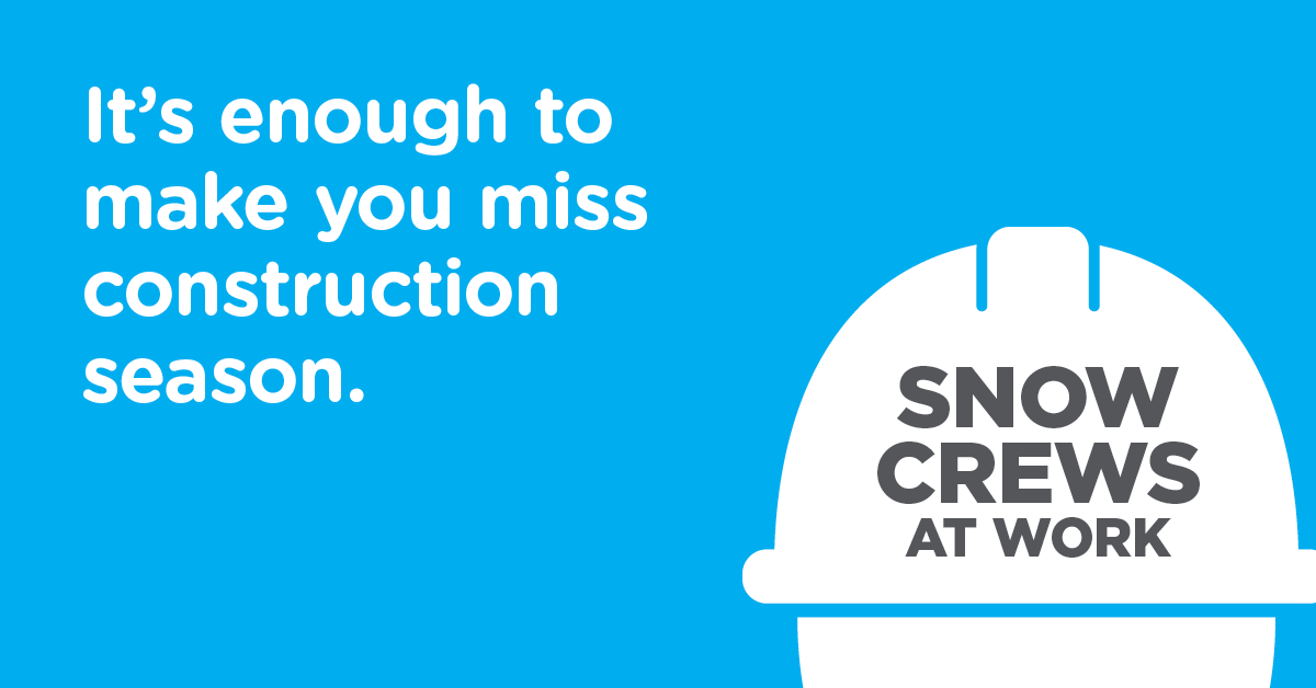 cityofsaskatoon's tweet photo. Longest. Winter. Ever. Our crews are working around the clock to keep busy streets clear of ice and snow. Switch over to Facebook from 1 to 3 pm today for a winter roads Q&A with Roadways Manager Tracy D. https://t.co/rKKk6veEdL #yxesnowboss #snowproblemo https://t.co/68ZcM7EnQc