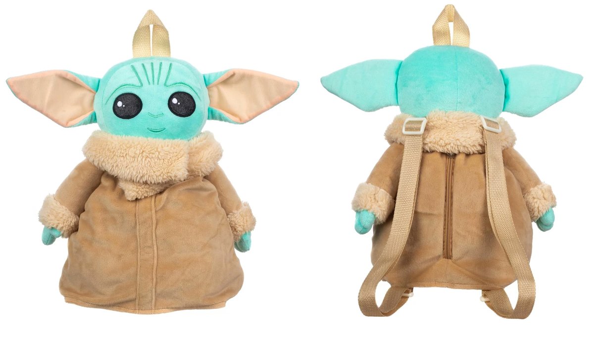 The Baby Yoda Plush Backpack Design Has Been Fully Unveiled comicbook.com/gear/2020/01/3…