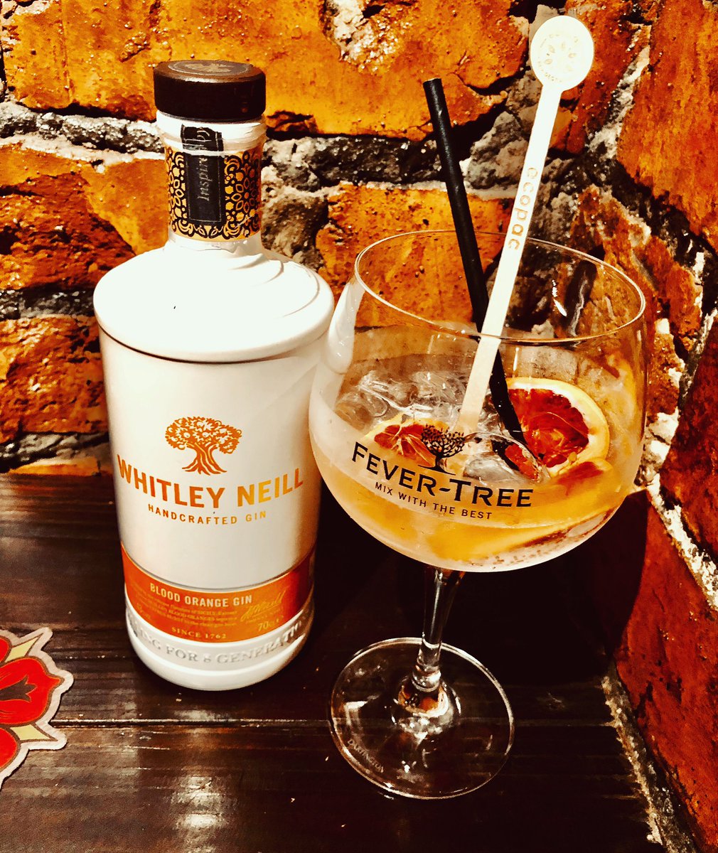 #gin #bloodorange @WhitleyNeill <a href="/FeverTreeMixers/">Fever-Tree Mixers</a> #friday