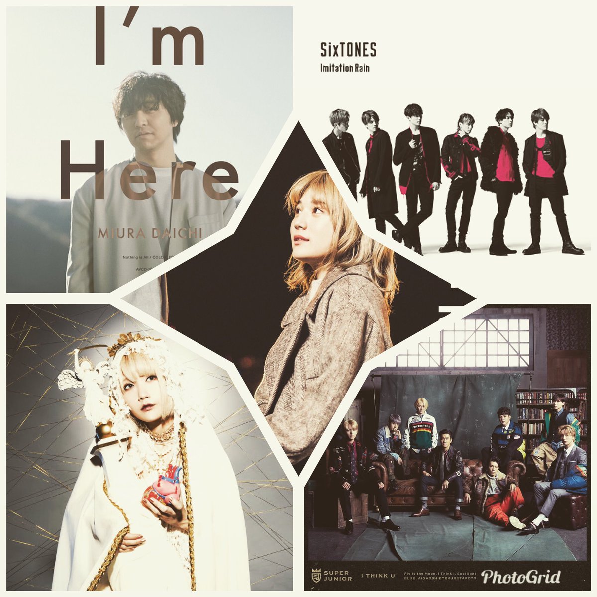 FRIDAY  #MiniplaylistHave not done a full  #jpop one in awhile and since that seems to be what I am listening too lately, HERE WE GO! #SIXtones -  #ImitationRain #DaichiMiura -  #ImHere #GIRLFRIEND -  #Soredake #SuperJunior -  #BLUE #Reol -  #HAMEIN  #music  #FridayMiniplaylist