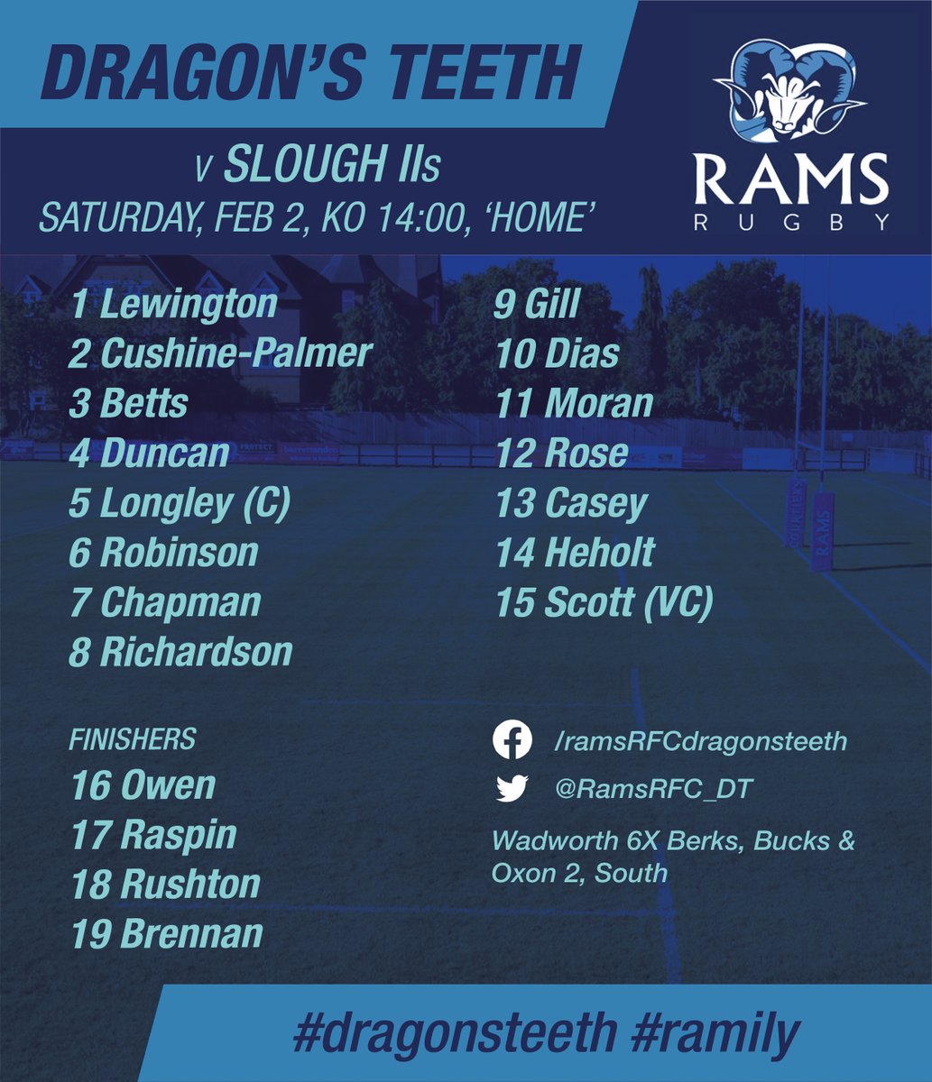 Rams RFC - Dragon’s Teeth tweet media