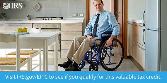 #DisabledAmericans: #EITC can mean $$ in your pocket if you qualify. ow.ly/DAis50yag4R