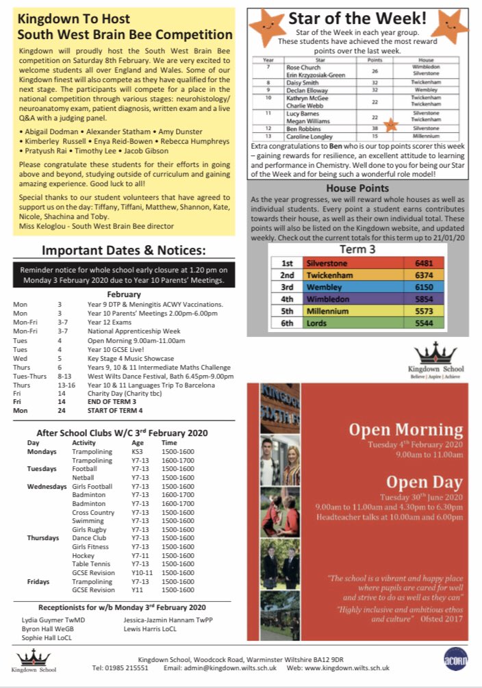 kingdownschool's tweet photo. Kingdown Week #18 available to read now... https://t.co/UA5oTqqikJ https://t.co/VCpkmLT8kw