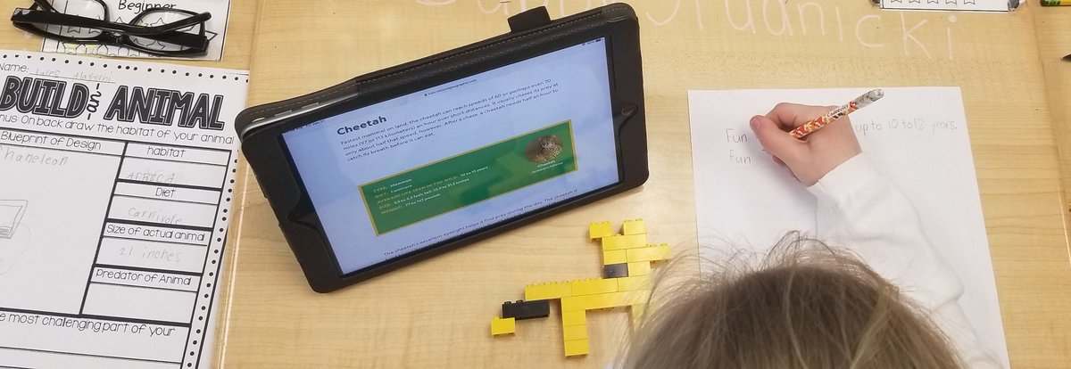 ittrsd's tweet photo. @JenniferPronob1 and @JaneGarner25 teamed up to integrate a STEM activity with 2nd grade! Thanks @LEGO_Group, @Seesaw, and @NatGeo for the great resources! #learningstem https://t.co/78f8PgsOZZ
